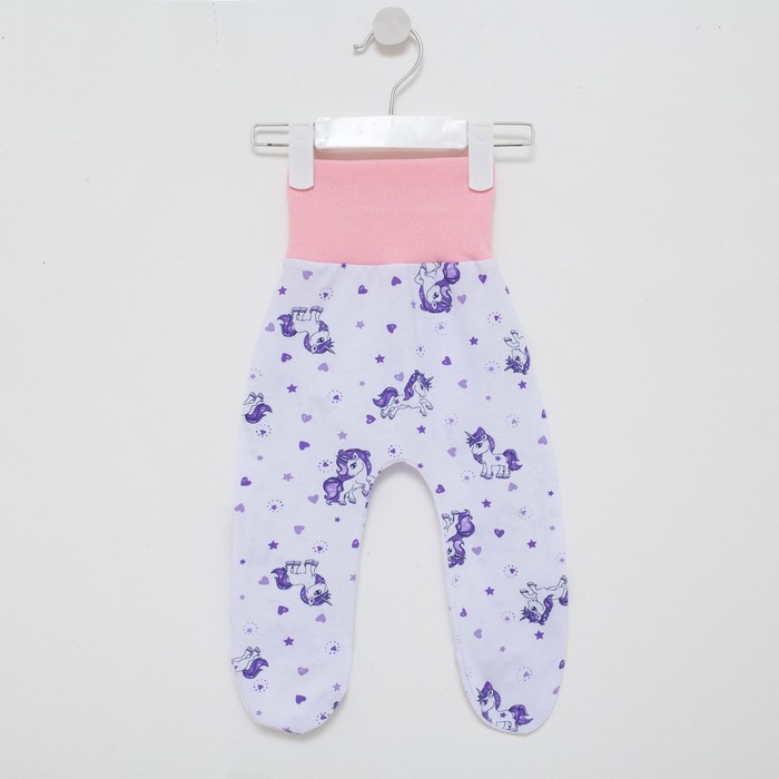 

Ползунки Детская линия Р00000709, белый, 74