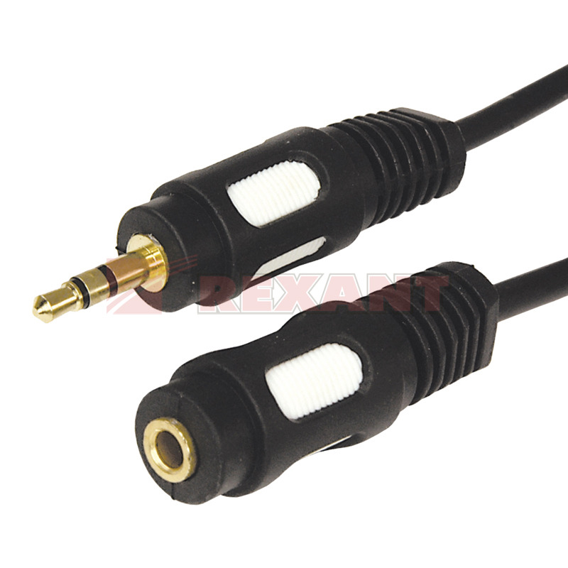 Удлинитель 1xMini Jack - 1xMini Jack Rexant 17-4017 Gold (1 штука) 7.0m