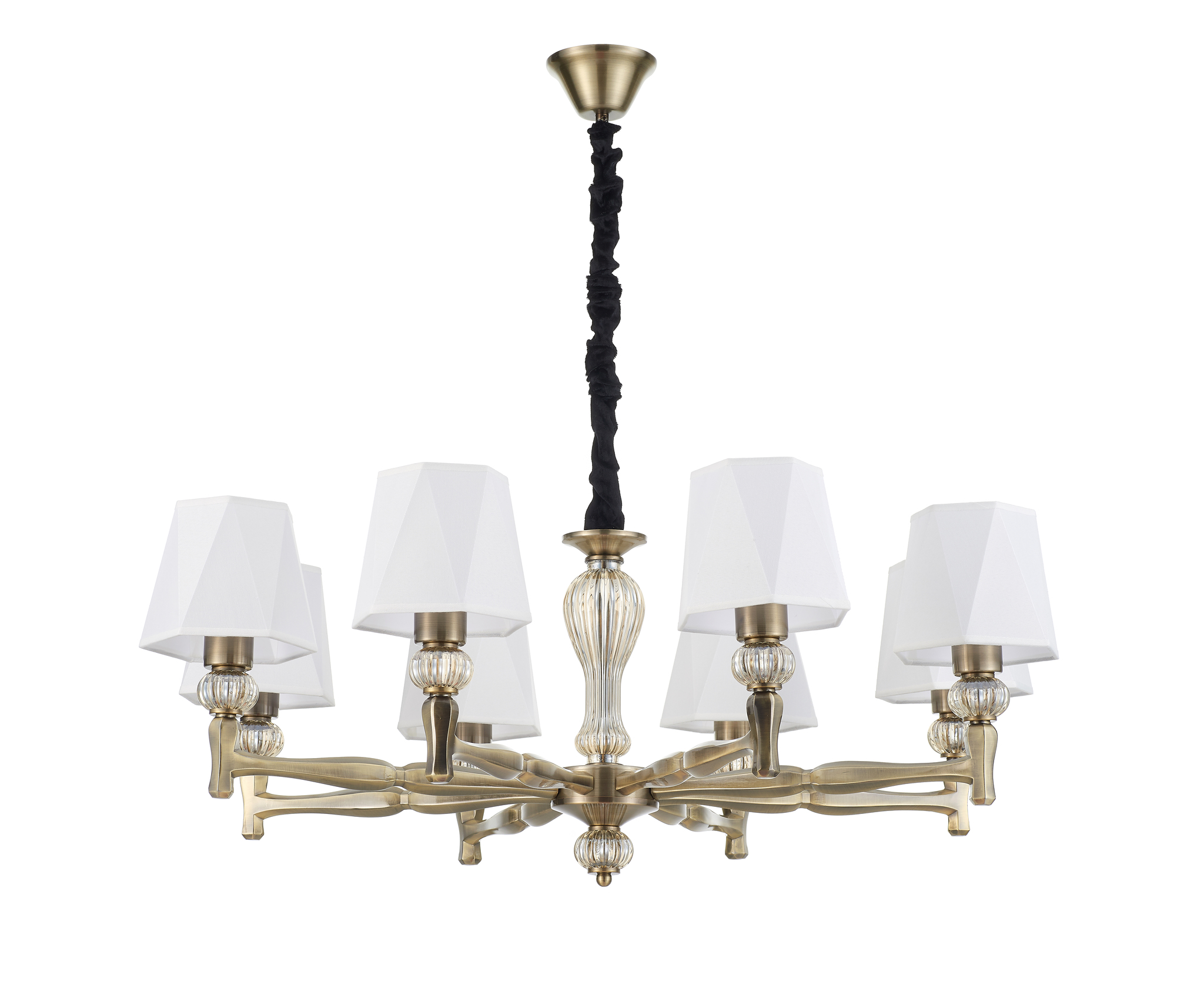 

Подвесной светильник Escada 672/8S E27*60W Brass