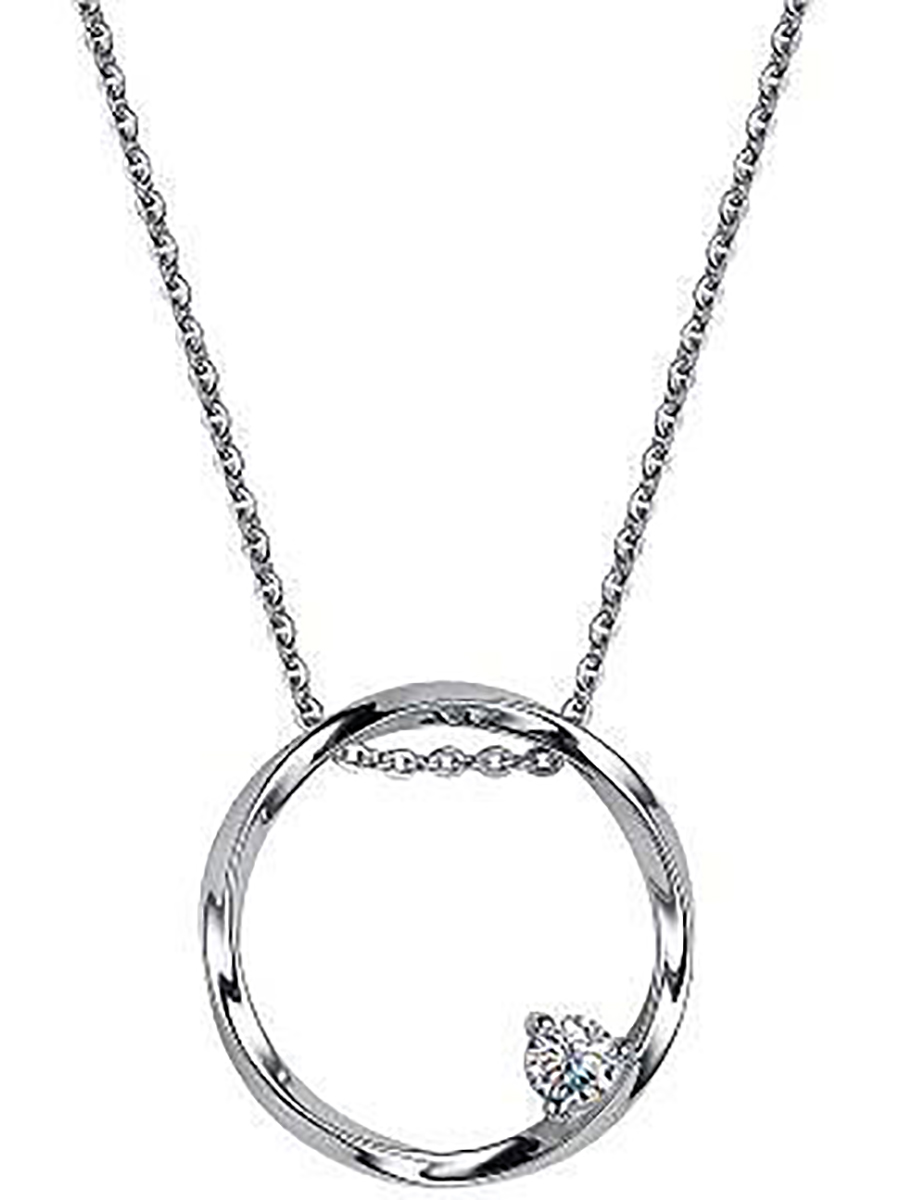 

Колье из серебра с кристаллом swarovski Алкор 06-2541_00СВ-00, 06-2541_00СВ-00