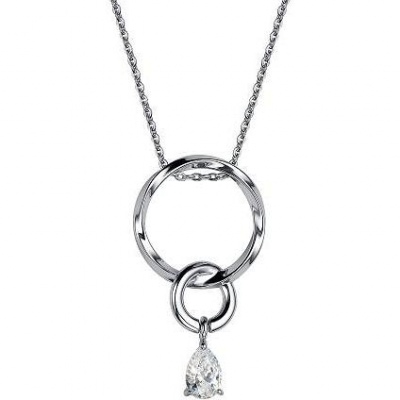 

Колье с 1 кристаллом swarovski из серебра 45 см Алкор серебро 06-2542_00СВ-00, 06-2542_00СВ-00
