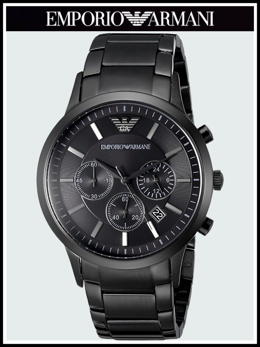 

Наручные часы мужские Emporio Armani A2453R черные, A2453R