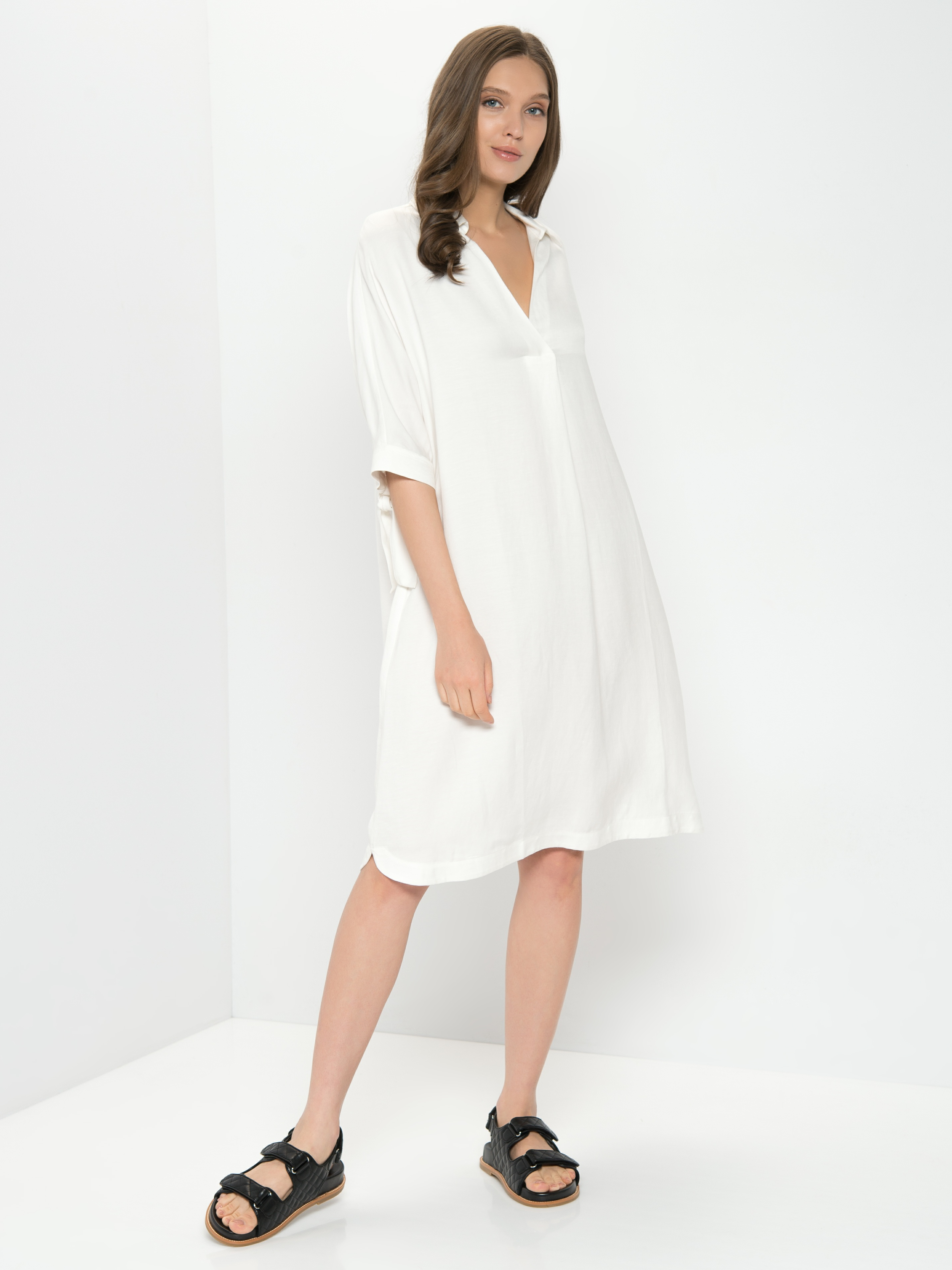 

Платье женское Gerry Weber 780021-31507-99700 белое 44, 780021-31507-99700