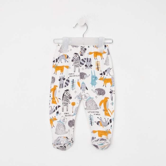 

Ползунки Bonito kids Р00017669, белый, 80