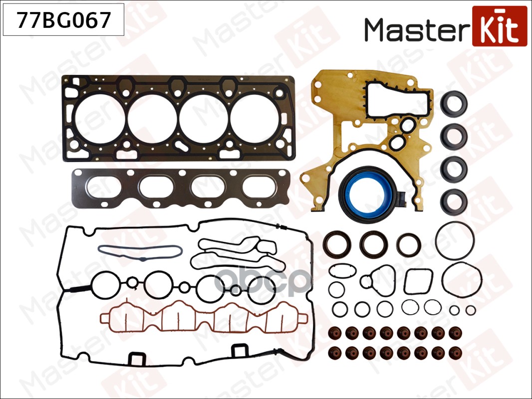 

Комплект Прокладок Двс Opel Astra H/J/Insignia/Mokka/Chevrolet Aveo/Cruze/Orlando 1.6/1.8, 77BG067