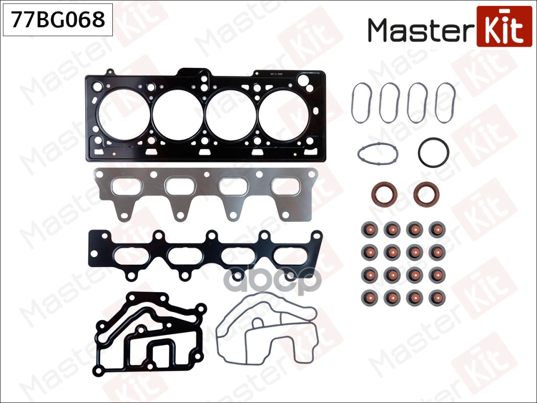 

Набор Прокладок Верхний Renault Megane/Kangoo/Laguna 1.4/1.6 K4m/K4j MasterKit арт. 77bg06, 77BG068