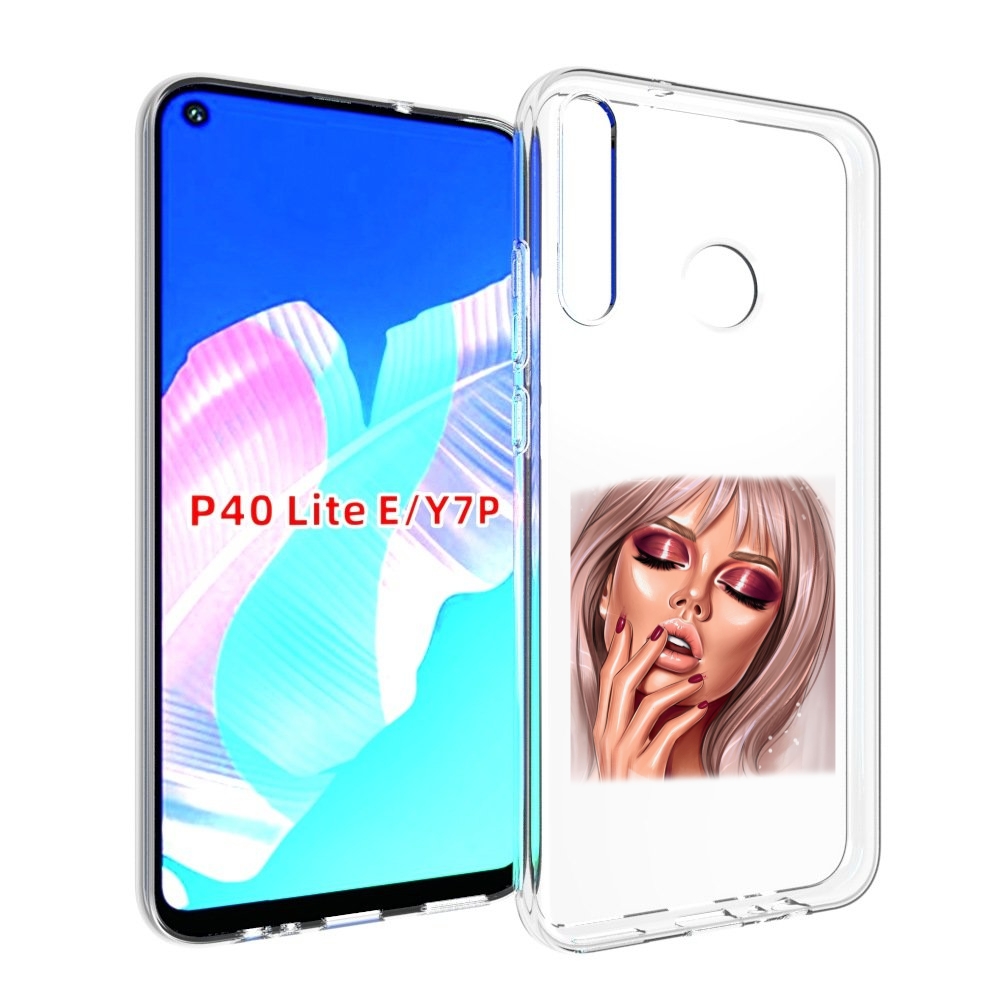 

Чехол бампер MyPads красивый-портрет-девушки женский для Huawei, Прозрачный, Tocco