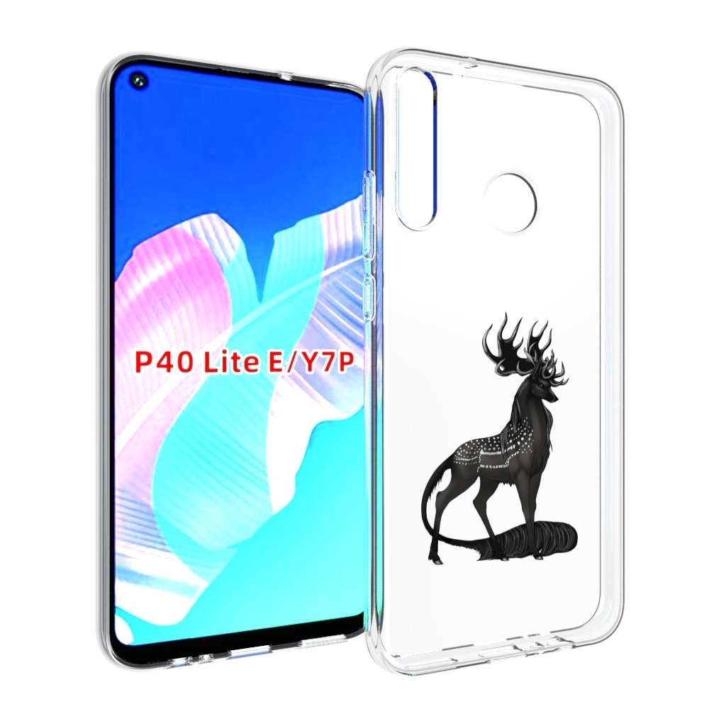 

Чехол бампер MyPads красивый-черный-олень для Huawei P40 Lite E, Прозрачный, Tocco