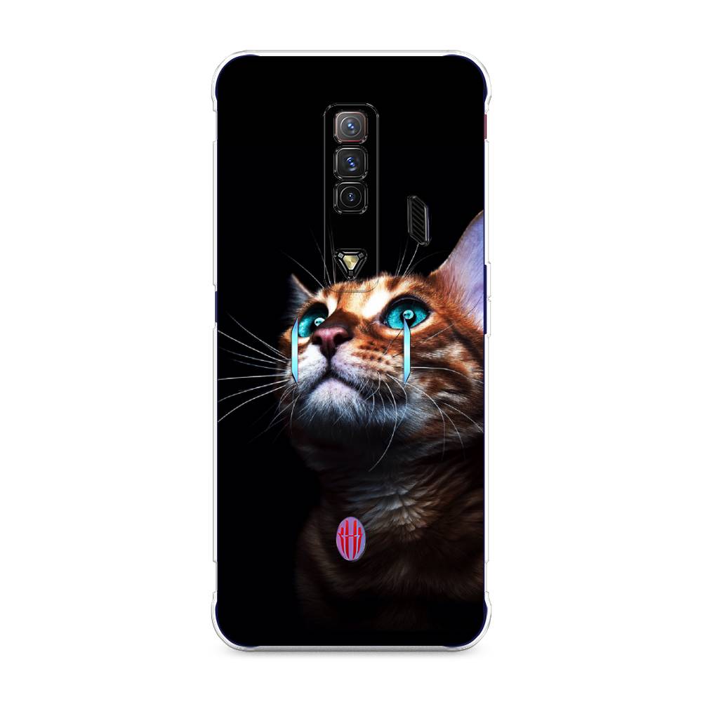 

Чехол Awog на ZTE Nubia Red Magic 7 / ЗТЕ Нубиа Ред Мэджик 7 "Мечтательный кот", Разноцветный, 135950-1