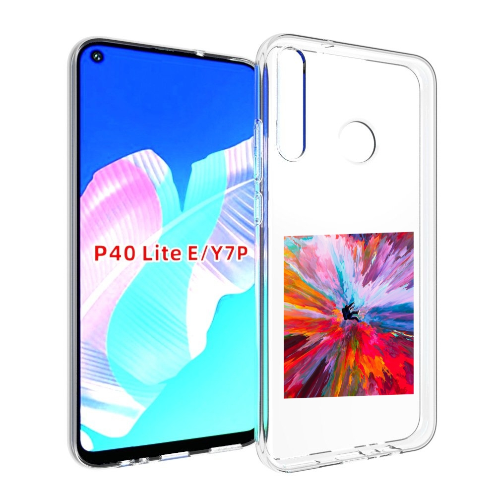 

Чехол бампер MyPads красочный астранавт для Huawei P40 Lite E, Прозрачный, Tocco