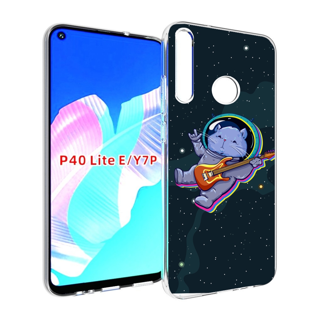 

Чехол бампер MyPads крутой-хомяк-в-космосе для Huawei P40 Lite E, Прозрачный, Tocco