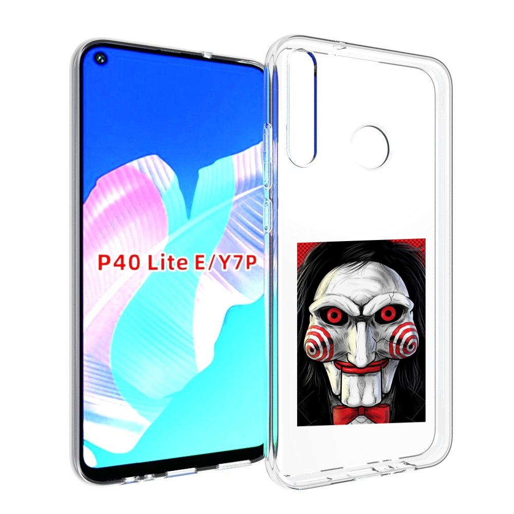 

Чехол бампер MyPads кукла из пилы для Huawei P40 Lite E, Прозрачный, Tocco