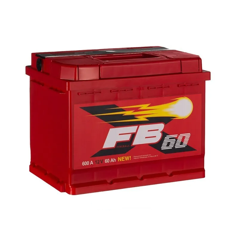 

Аккумулятор Fb 60 А/Ч Обратная R+ 242x175x190 En600 А FB арт. 6CT-60VLR