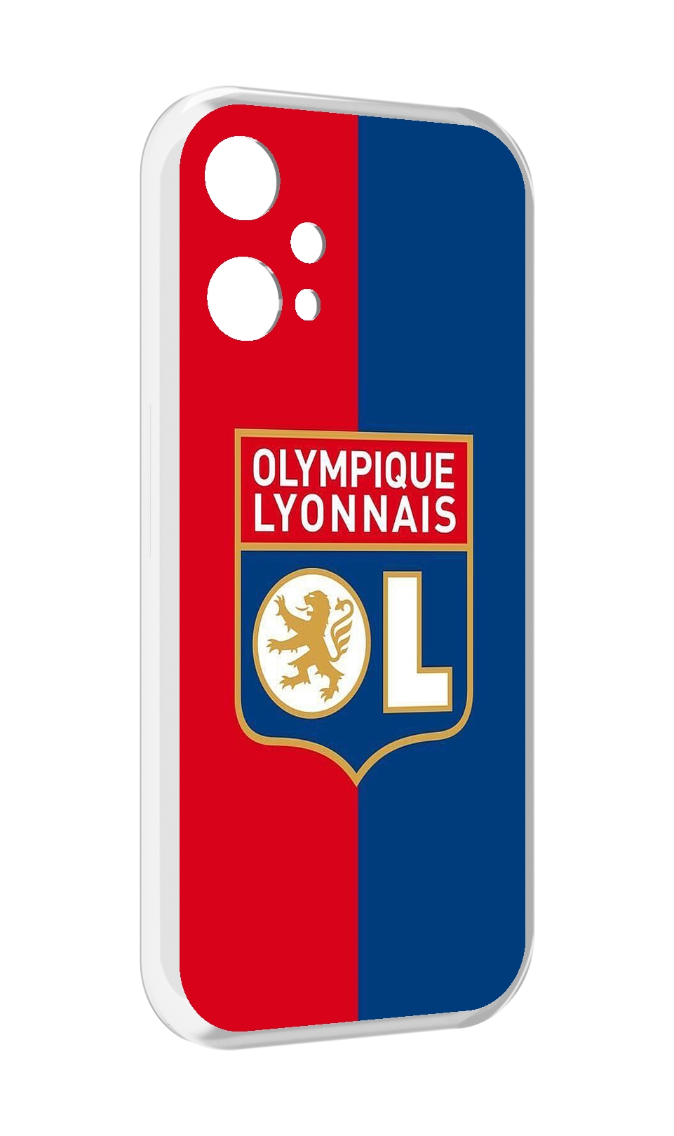 

Чехол MyPads фк лион эмблема для OnePlus Nord CE 2 Lite 5G, Прозрачный, Tocco