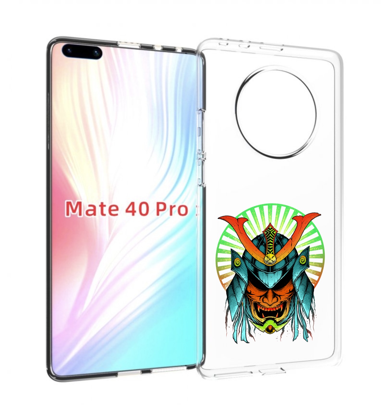 

Чехол MyPads ешимитсу рисунок для Huawei Mate 40 Pro (NOH-NX9), Прозрачный, Tocco