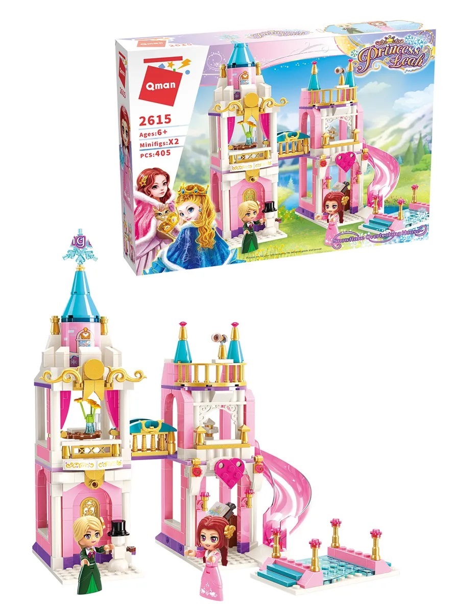

Конструктор Замок с фигурками, 405 дет. Brick (Enlighten) BRICK2615