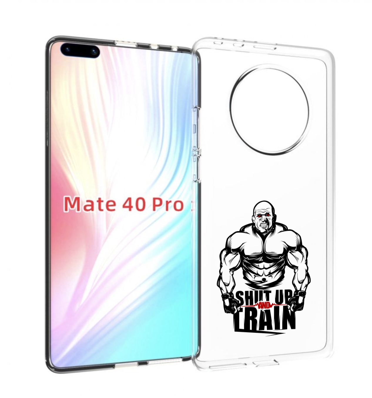 Чехол MyPads здоровое тело для Huawei Mate 40 Pro (NOH-NX9)
