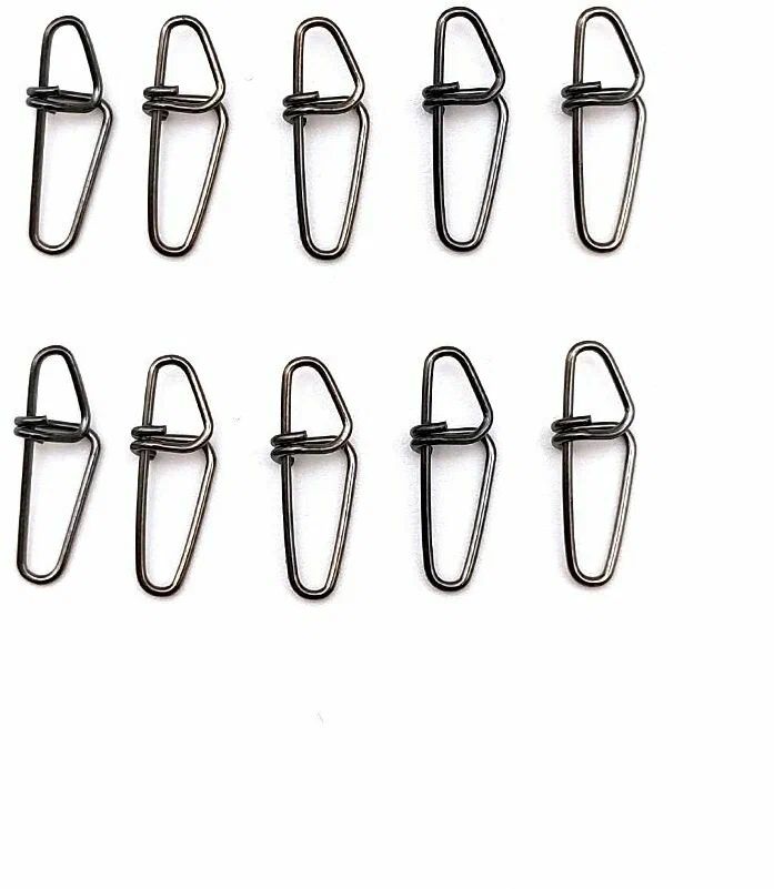 

Карабин Namazu INSURANCE SNAP, цв. BN, р. , test-6 кг (уп. 10 шт)/1500/1000, Серый, Insurance Snap