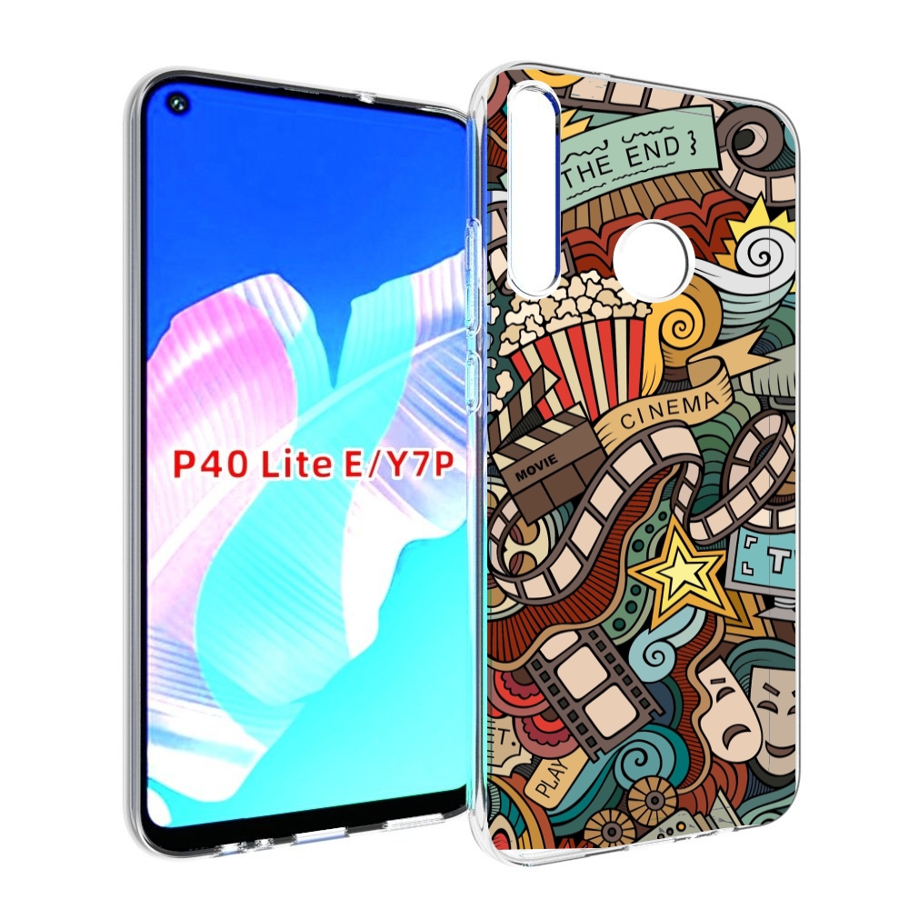 

Чехол бампер MyPads любимое кино для Huawei P40 Lite E, Прозрачный, Tocco