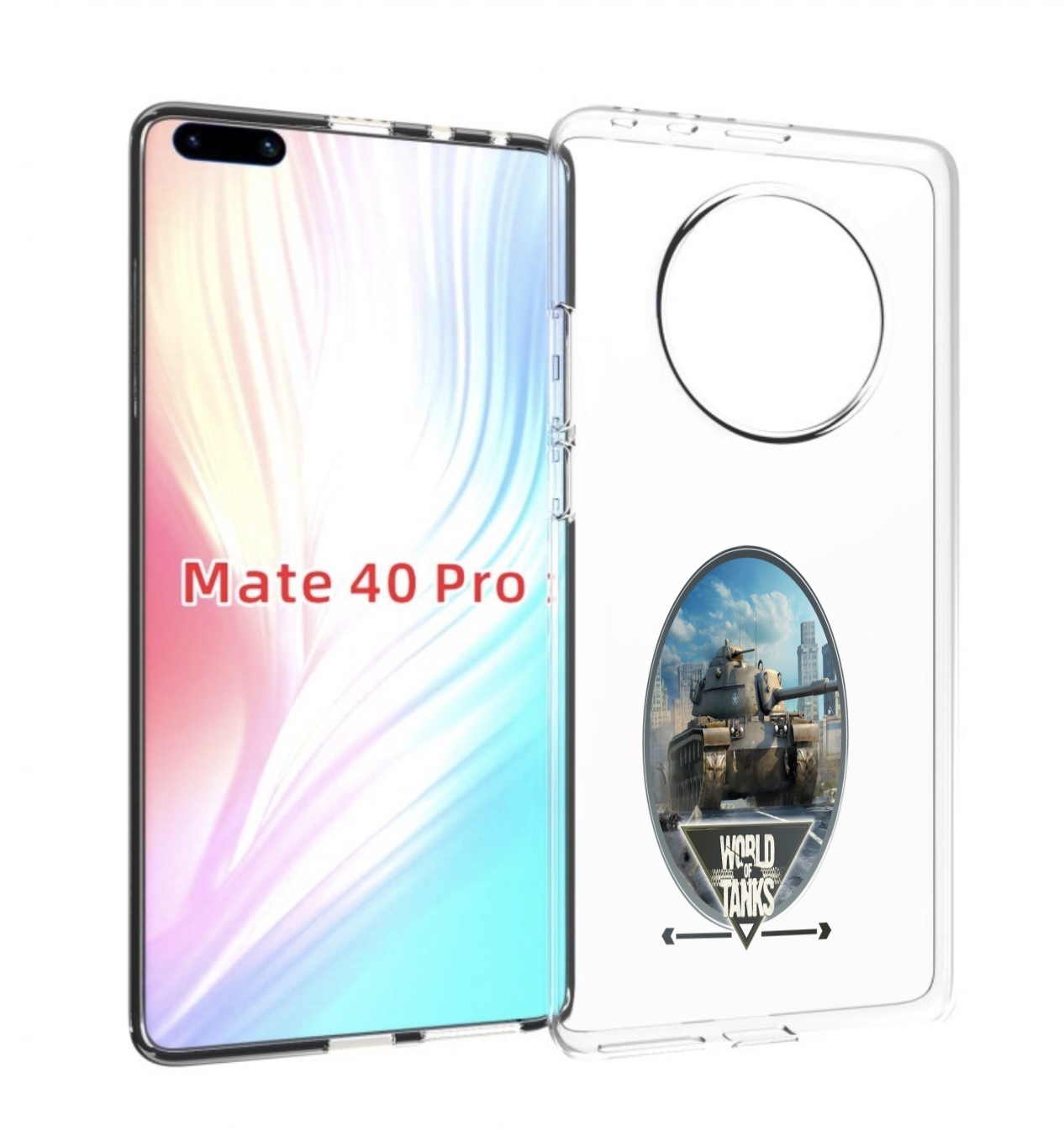

Чехол MyPads игра с танками для Huawei Mate 40 Pro (NOH-NX9), Прозрачный, Tocco