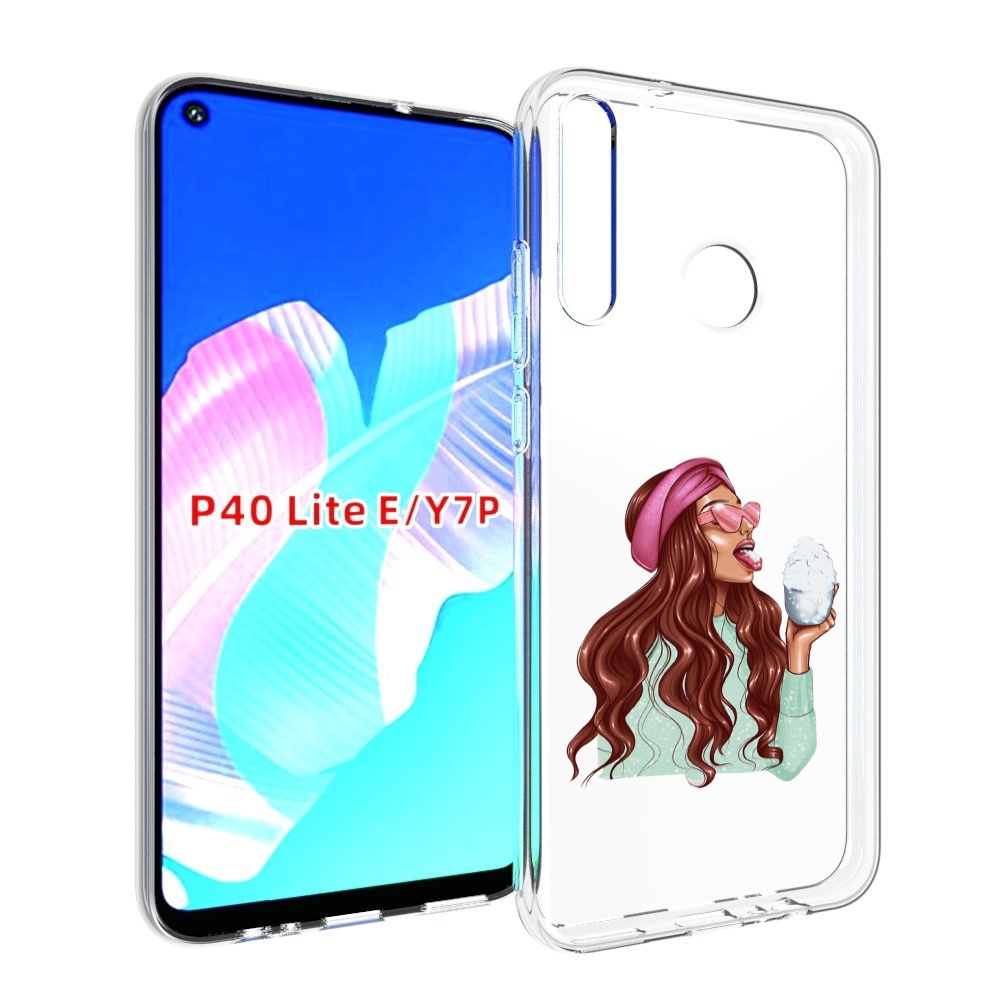 

Чехол бампер MyPads любительница-снега женский для Huawei P40 Li, Прозрачный, Tocco