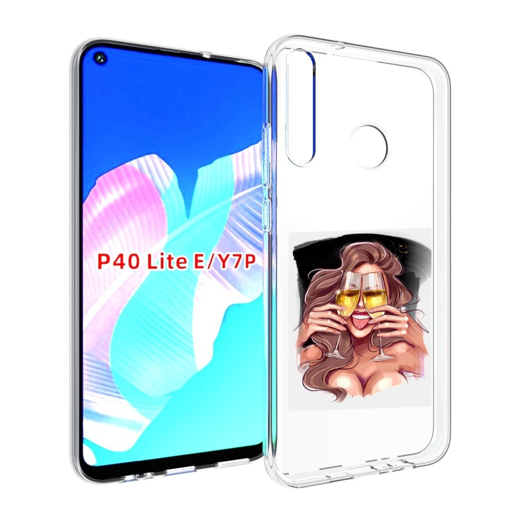 

Чехол бампер MyPads любительница-шампанского-модель женский для, Прозрачный, Tocco