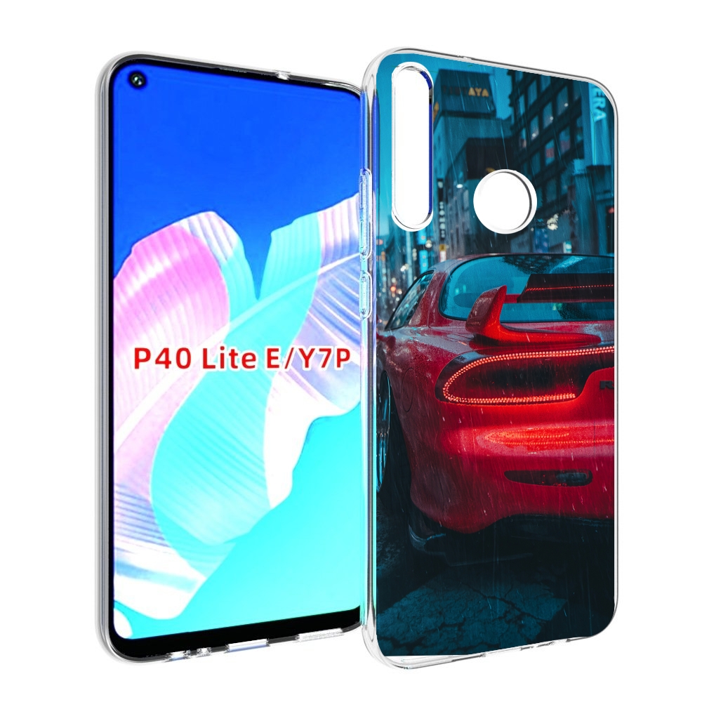 

Чехол бампер MyPads мазда-рх7 для Huawei P40 Lite E, Прозрачный, Tocco