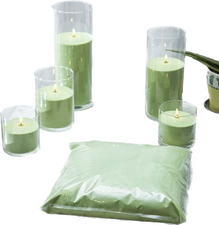 Воск насыпной в гранулах гранулированные насыпные свечи пакет 0,5 кг Зеленый цвет