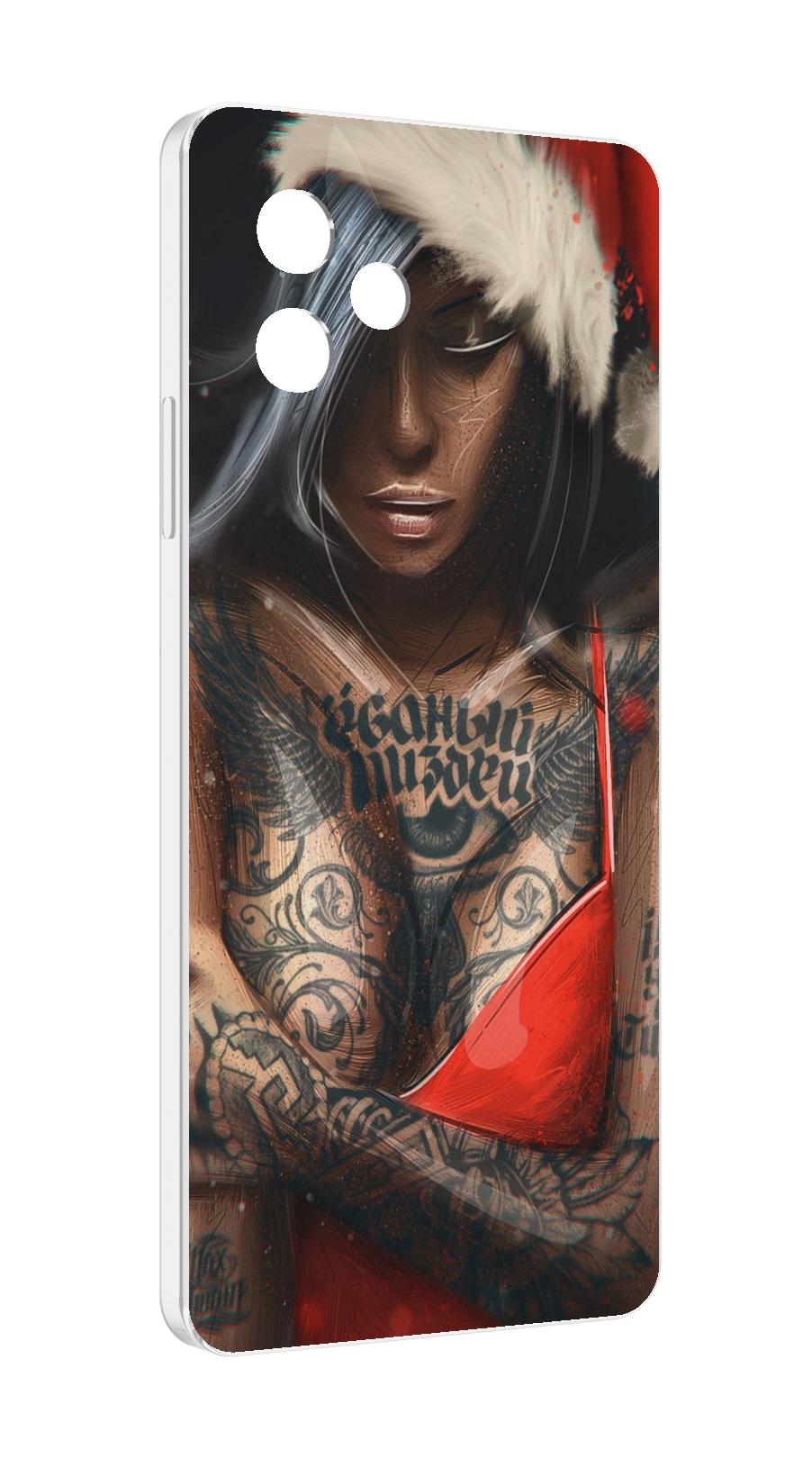 

Чехол MyPads санта-клаус-девушка для Huawei Nova Y61 / Huawei Enjoy 50z, Прозрачный, Tocco