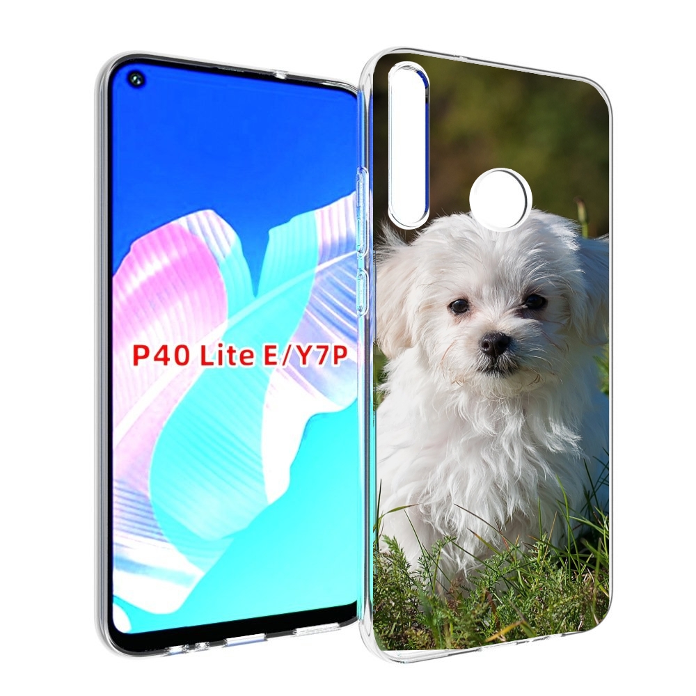

Чехол бампер MyPads мальтииская-болонка для Huawei P40 Lite E, Прозрачный, Tocco