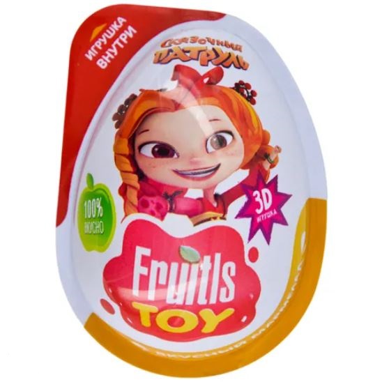 

Мармелад Конфитрейд Fruitls Toy Сказочный патруль с игрушкой в яйце 10 г