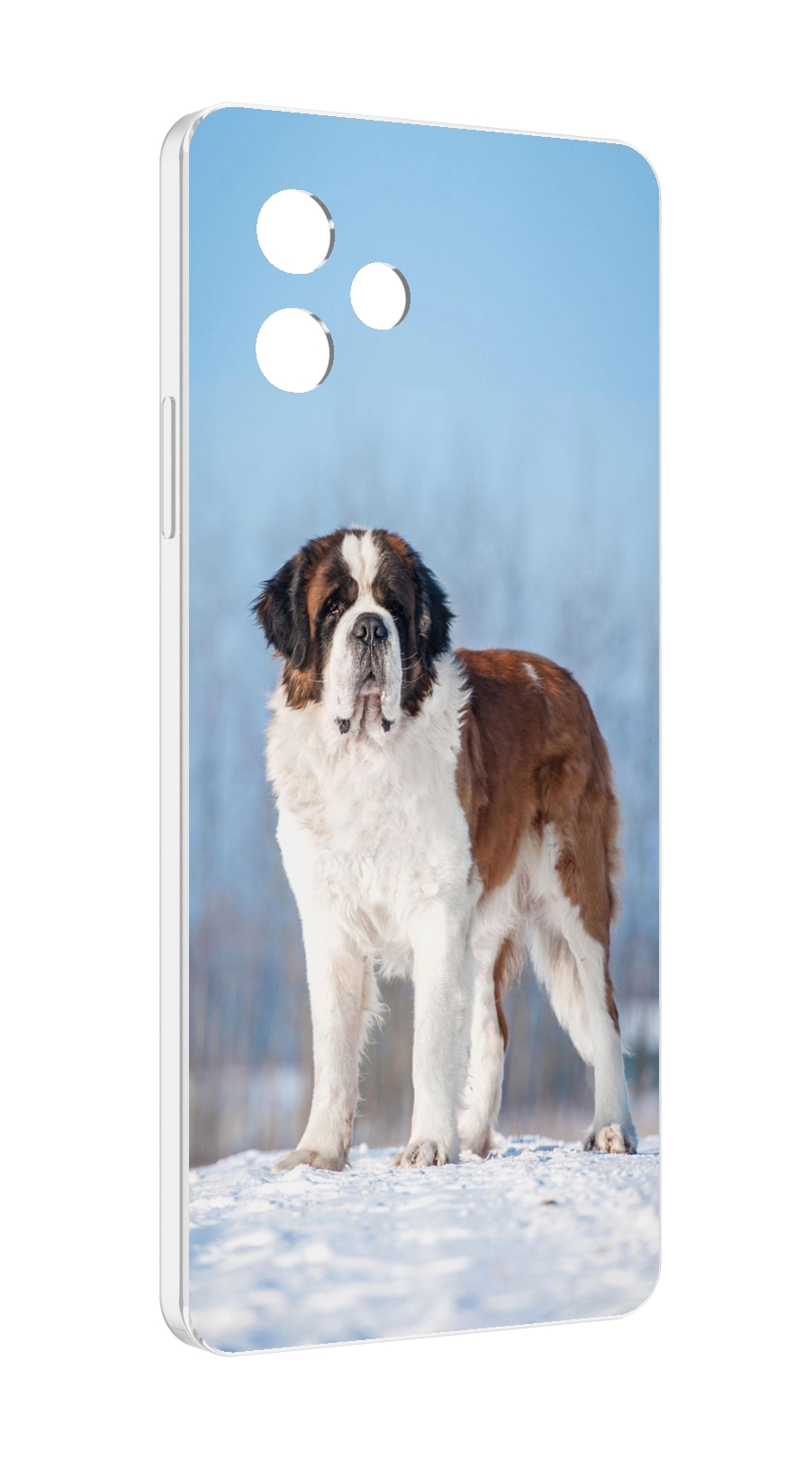 

Чехол MyPads сенбернар для Huawei Nova Y61 / Huawei Enjoy 50z, Прозрачный, Tocco