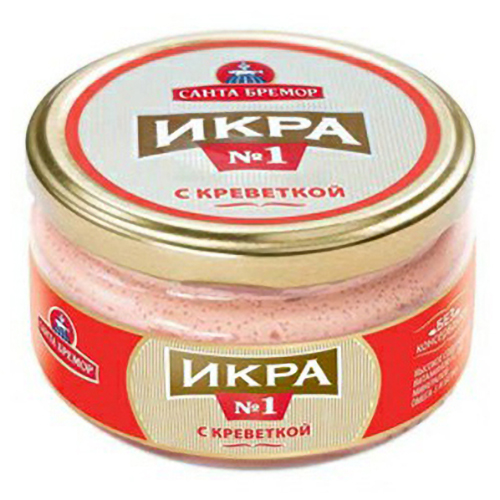 

Икра мойвы Русский Рыбный мир с креветкой 180 г