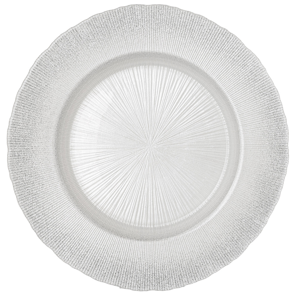 

Тарелка Bronco Merry white 28 см