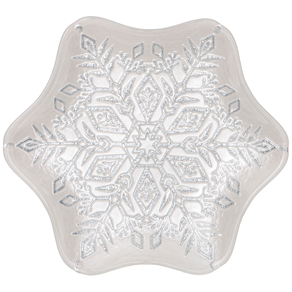 

Тарелка Bronco Snowflake 21 см
