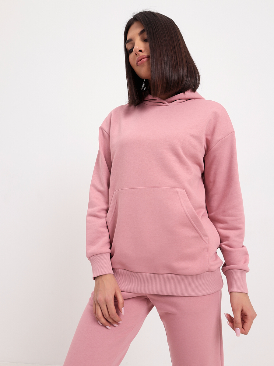 

Худи женское KATHARINA KROSS 00-00002495 розовое XL, Розовый, 00-00002495