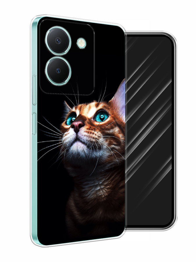 

Чехол Awog на Vivo Y36 "Мечтательный кот", Коричневый, 268950-1