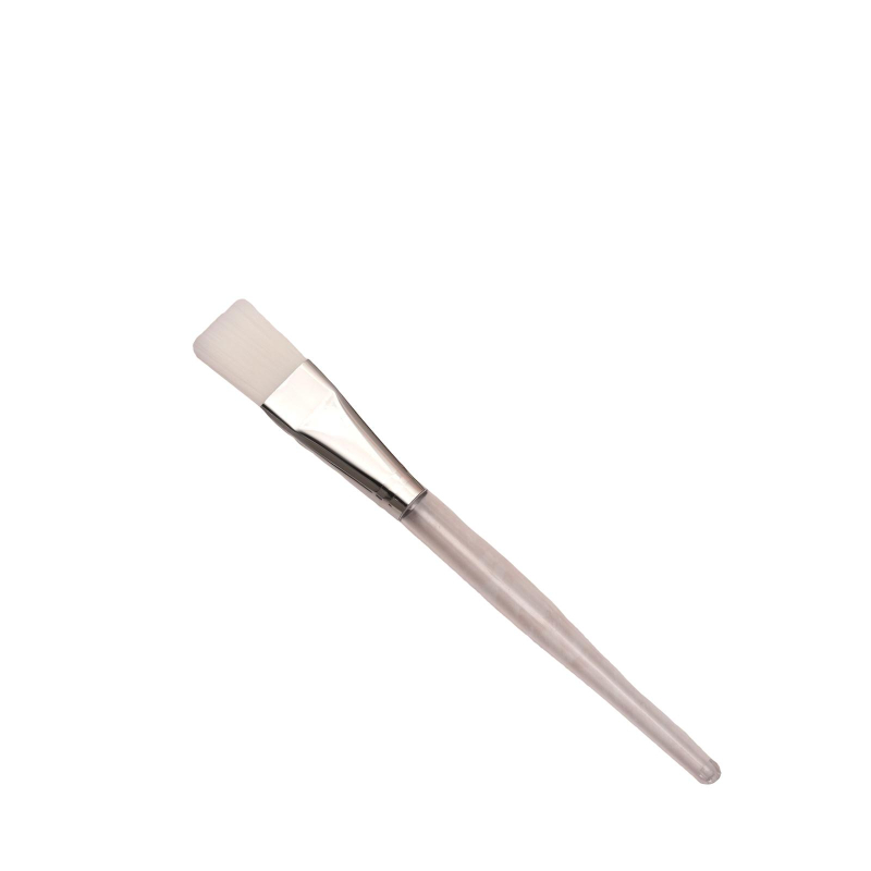 Кисть для масок 17 см прозрачная белый 454869