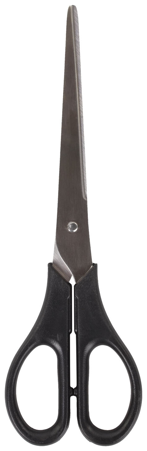 Ножницы ОФИСМАГ Standard 190 мм, классической формы, черные, 237100
