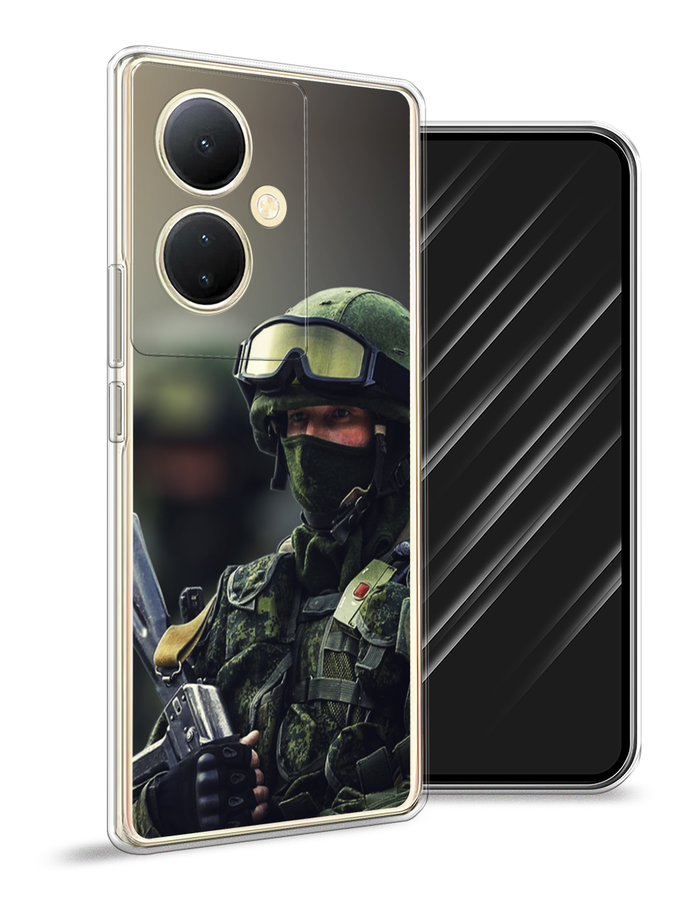 

Чехол Awog на Vivo Y78 5G (global)/V29 Lite "Солдат", Зеленый;серый, 268850-1
