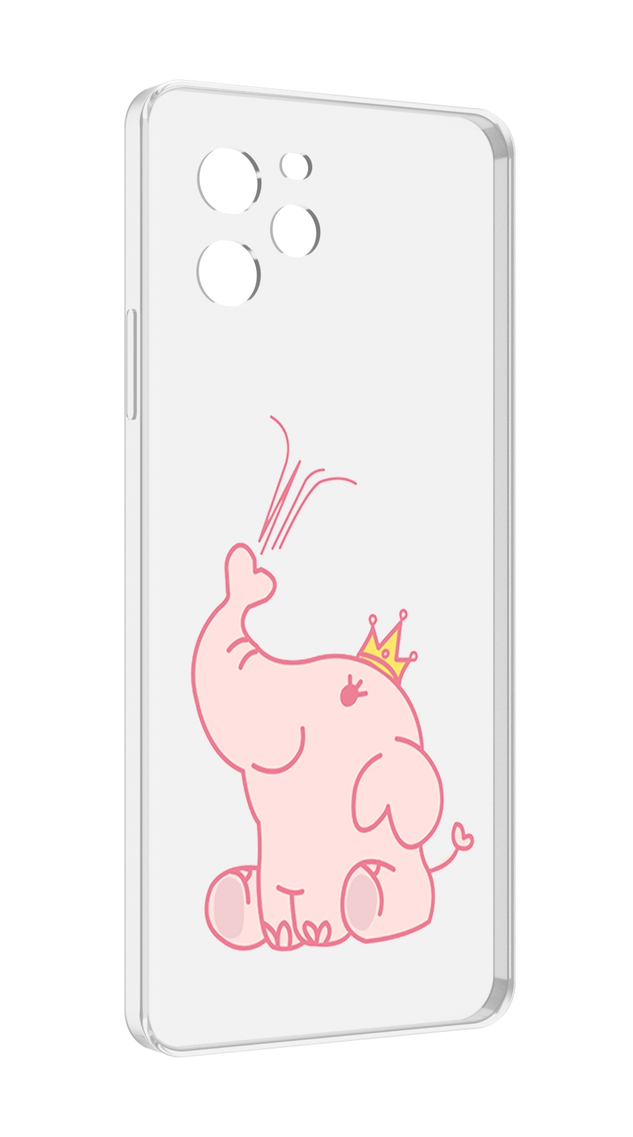 

Чехол MyPads слоник-принц детский для Huawei Nova Y61 / Huawei Enjoy 50z, Прозрачный, Tocco