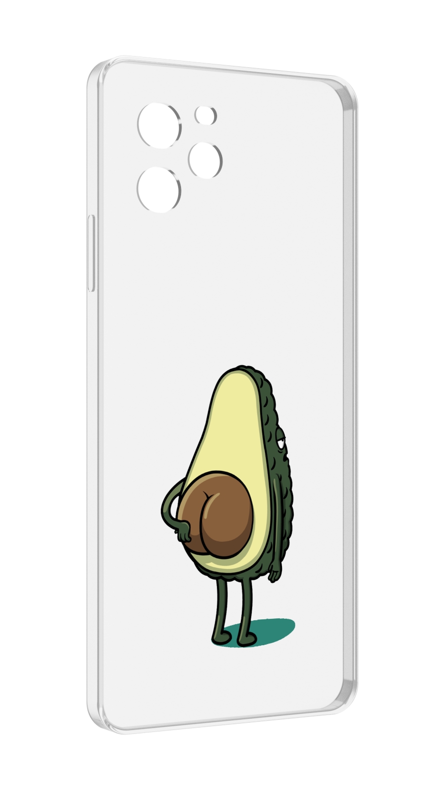 

Чехол MyPads смешной авокадо сзади для Huawei Nova Y61 / Huawei Enjoy 50z, Прозрачный, Tocco