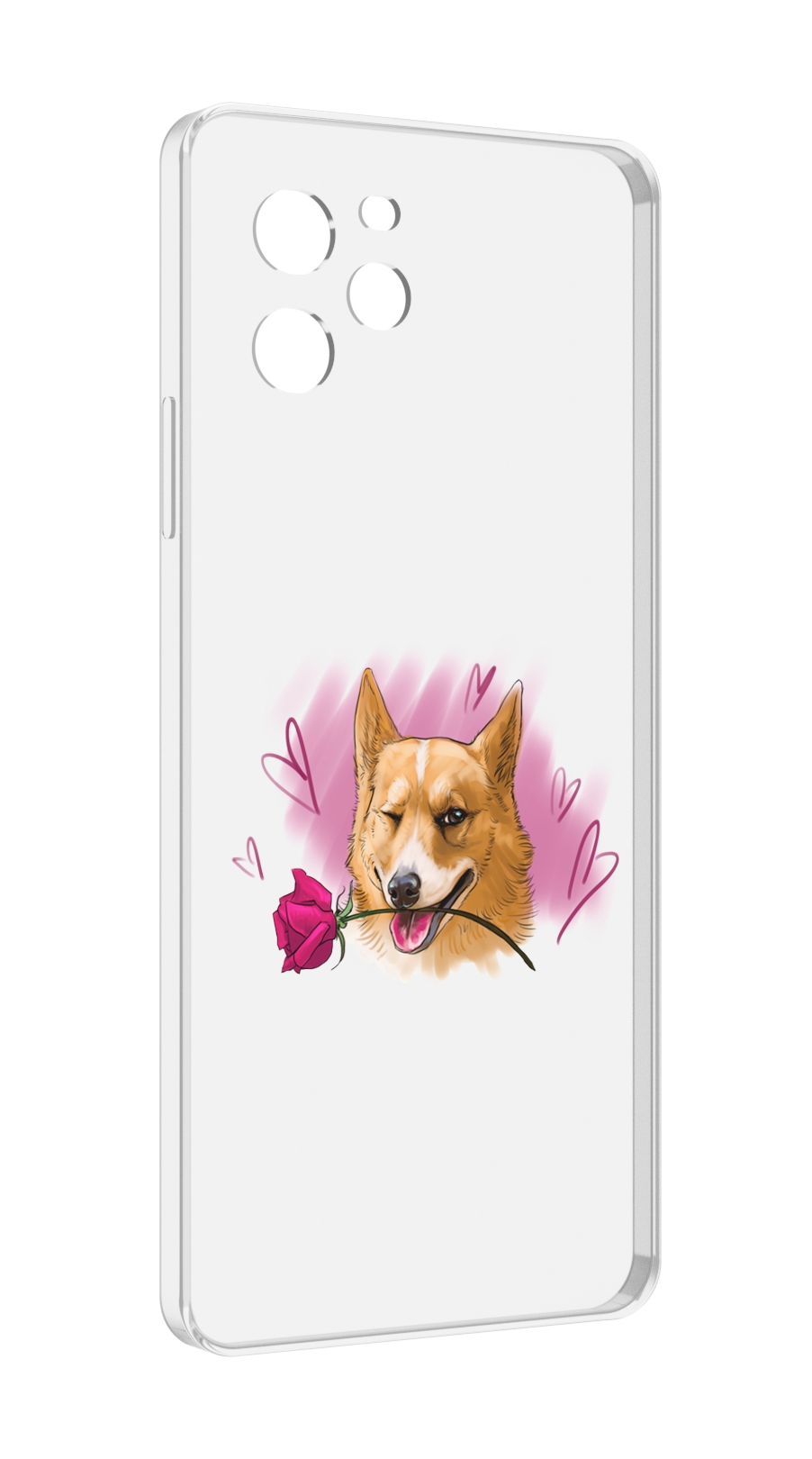 

Чехол MyPads собачка-с-розочкой для Huawei Nova Y61 / Huawei Enjoy 50z, Прозрачный, Tocco