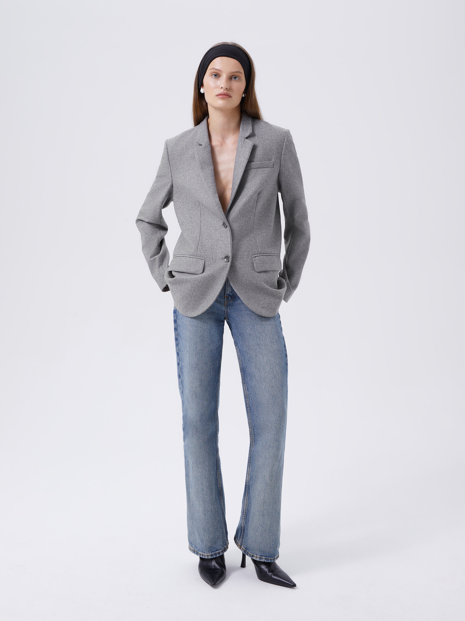 Жакет женский Patratskaya 18883 серый M