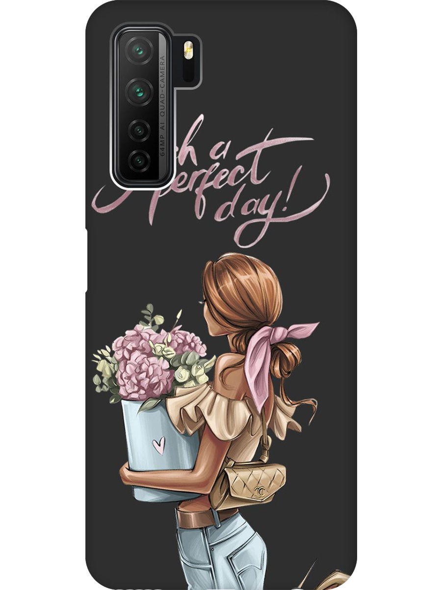 

Силиконовый чехол на Honor 30S / Huawei Nova 7 SE с принтом матовый черный 951884, Черный;прозрачный;голубой;розовый, 722946175