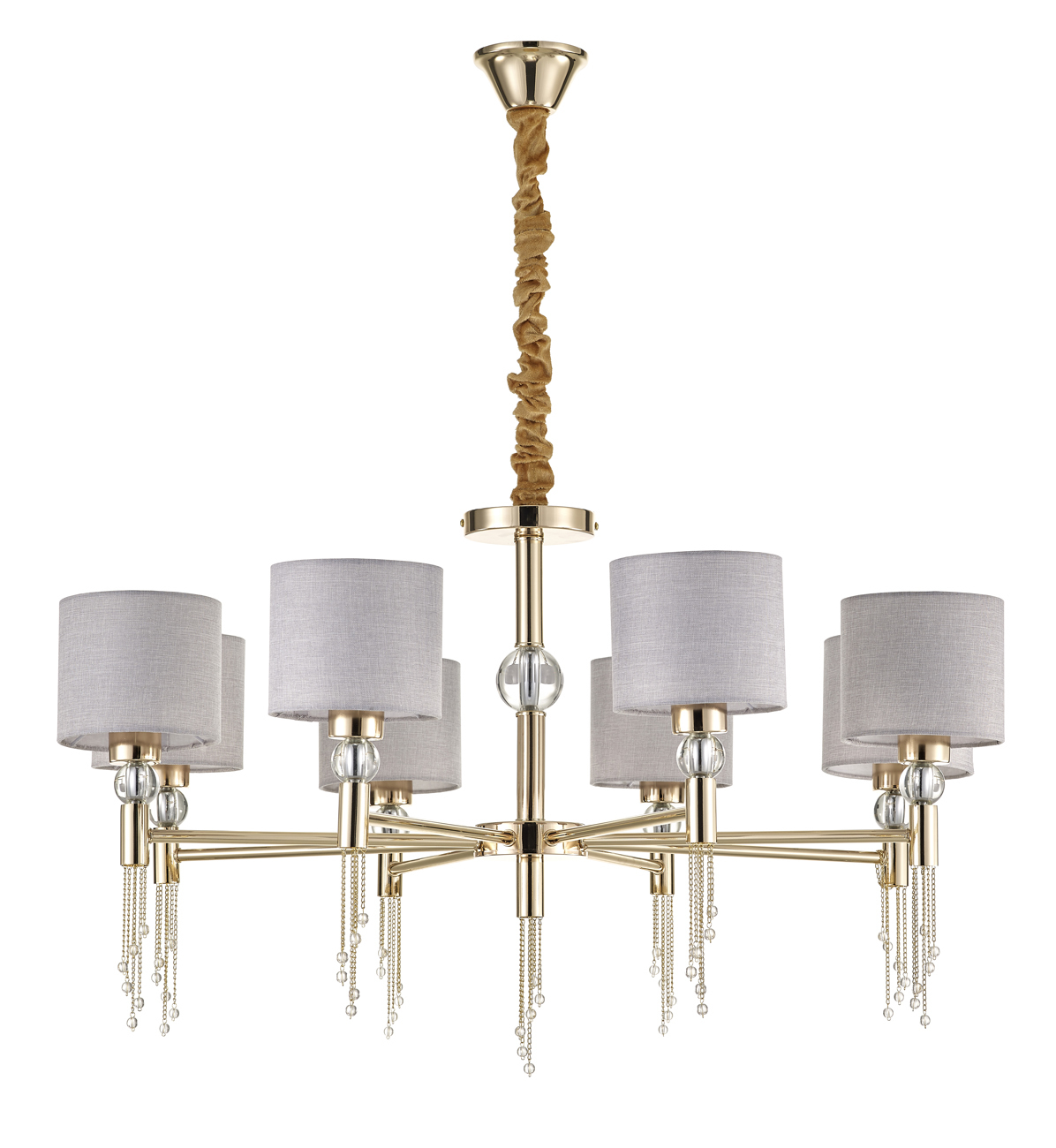 

Подвесной светильник Escada 690/8S E27*60W French Gold