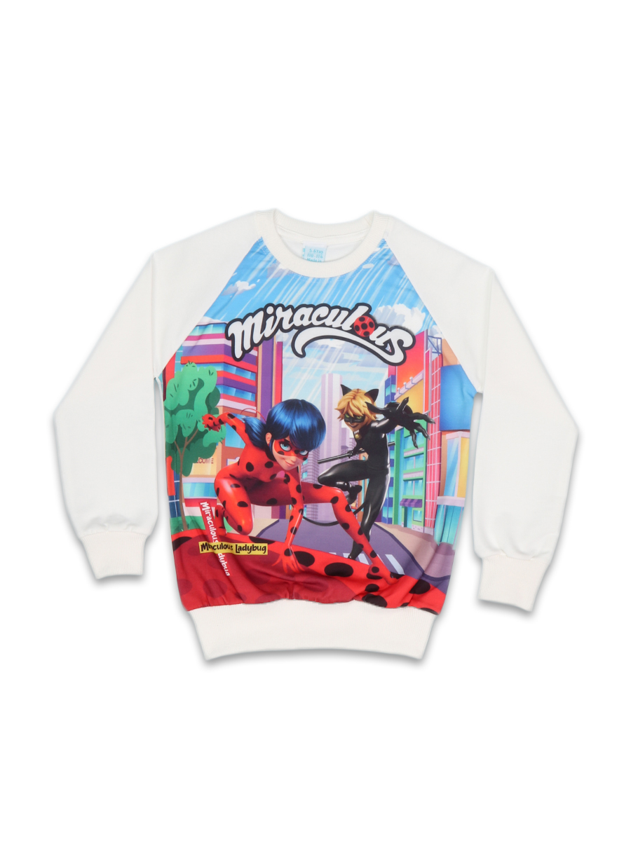 Джемпер детский Party ДД, бежевый; белый, размер 116