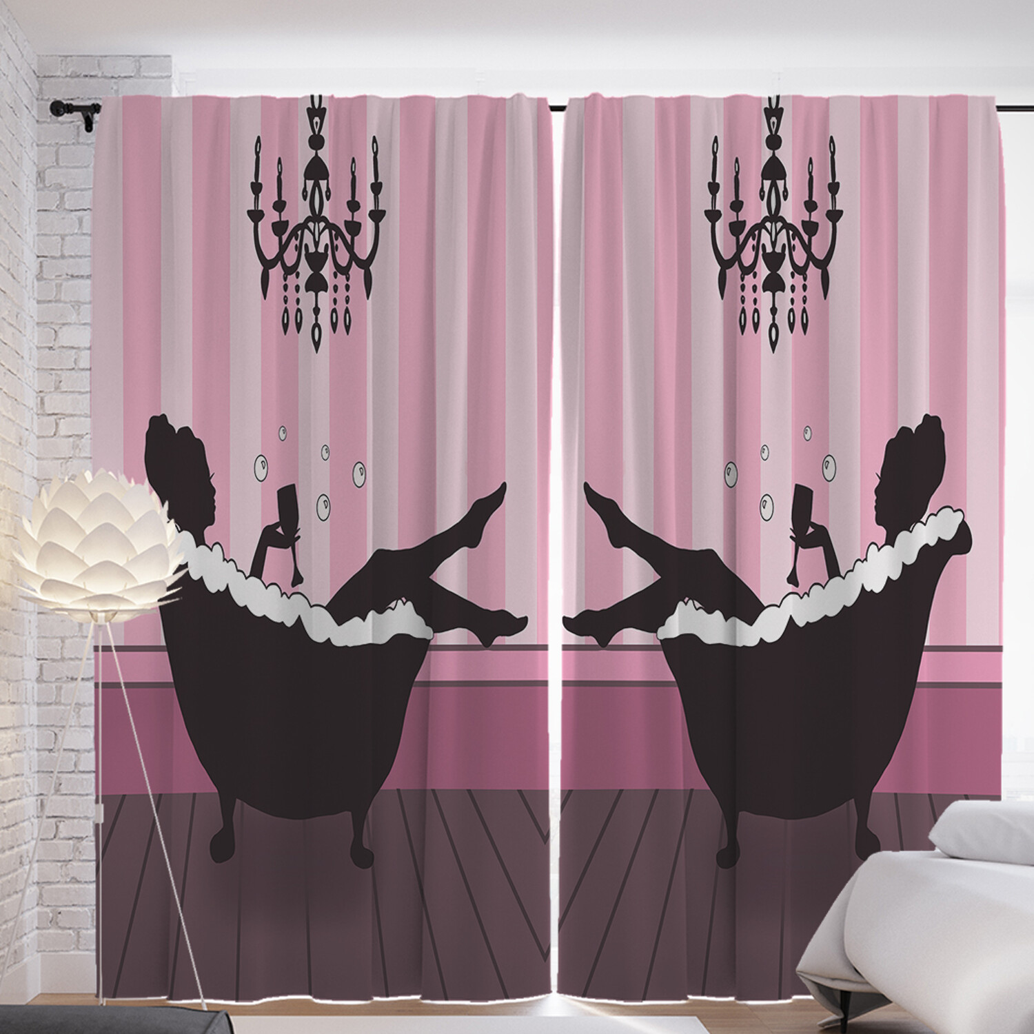 

Шторы с фотопечатью JoyArty "Пенная вечеринка" из сатена, 290х265 см, Пенная вечеринка