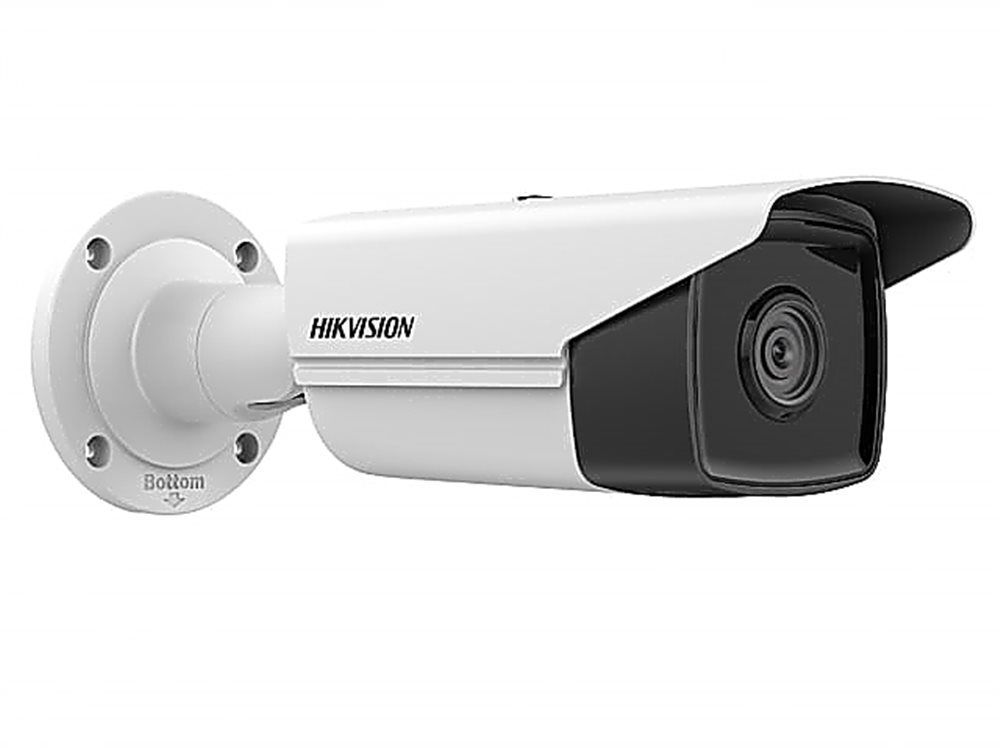 hikvision ds 2cd2543g2 iws 4mm 4мп уличная компактная ip камера с wi fi exir подсветкой до 30м и технологией acusense1 3 progressive scan cmos IP-камера Hikvision DS-2CD2T43G2-4I(6mm) white, black (УТ-00042050)