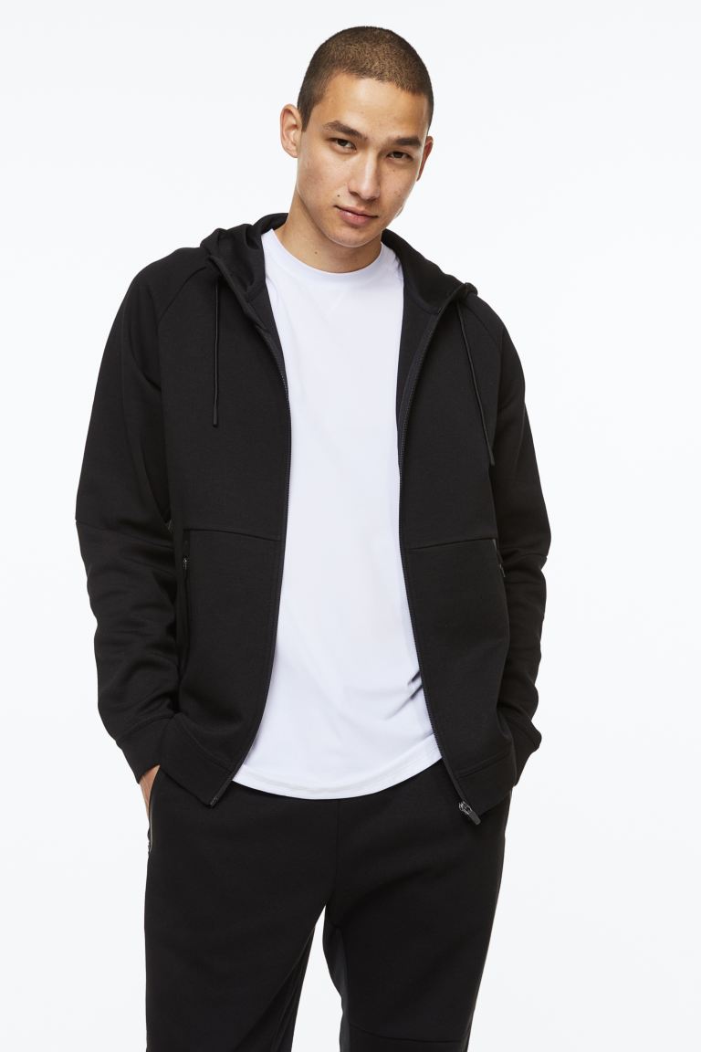

Толстовка мужская H&M 1113571001 черная XS (доставка из-за рубежа), 1113571001